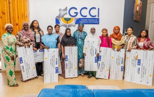 10 young women entrepreneurs awarded a grant of D100,000 each